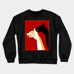 Hand Shadow - Good Dog Crewneck Sweatshirt